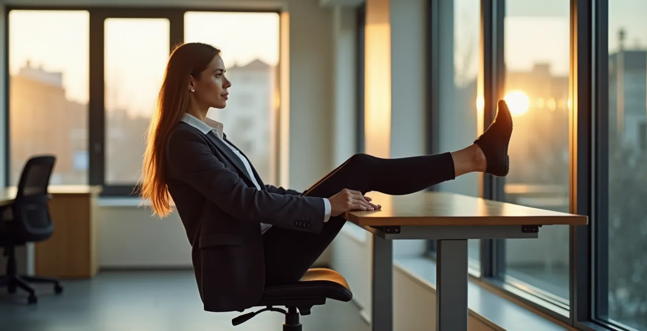 Bewegungssnacks im Büroalltag fördern die Regeneration zwischen Trainingseinheiten