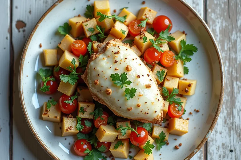 Visueller Vergleich von Lebensmitteln unter verschiedenen CRI-Werten