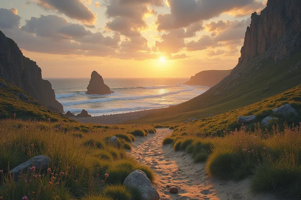 Detailaufnahme verschiedener Texturen - samtiges Kissen, grobes Leinen und naturbelassenes Holz in harmonischer Komposition