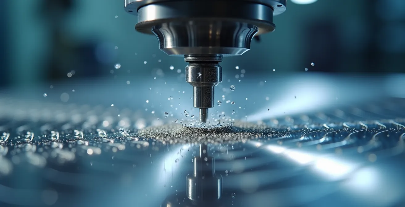 CNC-Maschine produziert Medizintechnik-Komponenten statt Autoteile