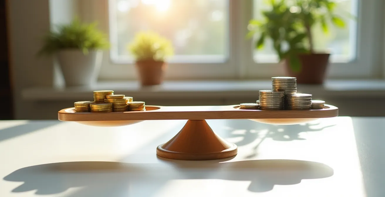 Visualisierung einer De-Risking-Strategie für ETF-Portfolios in der Vorruhestandsphase