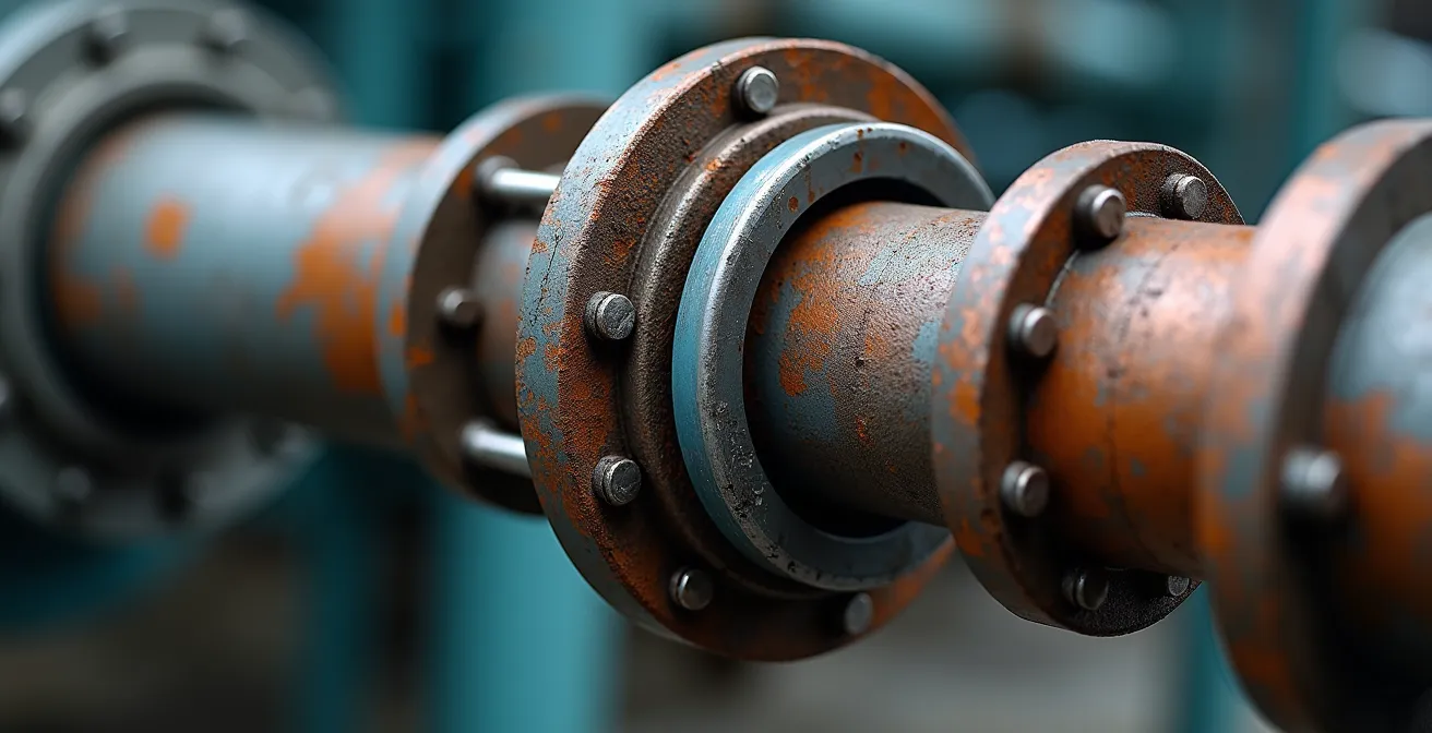 Technische Umrüstung einer Erdgaspipeline für Wasserstofftransport mit speziellen Dichtungen und Ventilen